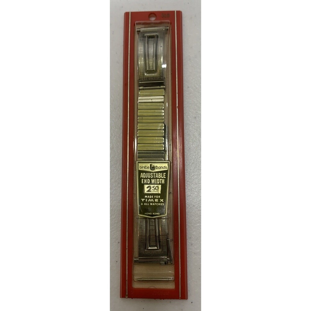 Brite Vintage NOS Stainless Watch Band Mens 068
